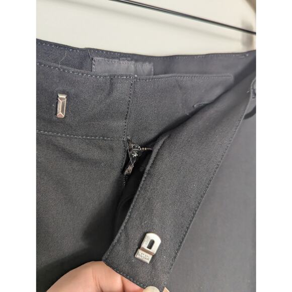 A.P.C Women's Black Straight Leg Cotton Dress Pants - Picture 4 of 8